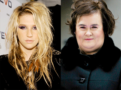Kesha, Susan Boyle Kesha, Susan Boyle